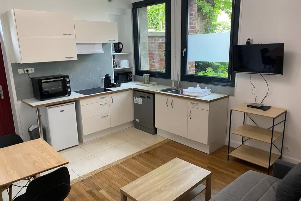 Appartement centre ville de Dieppe Extérieur photo
